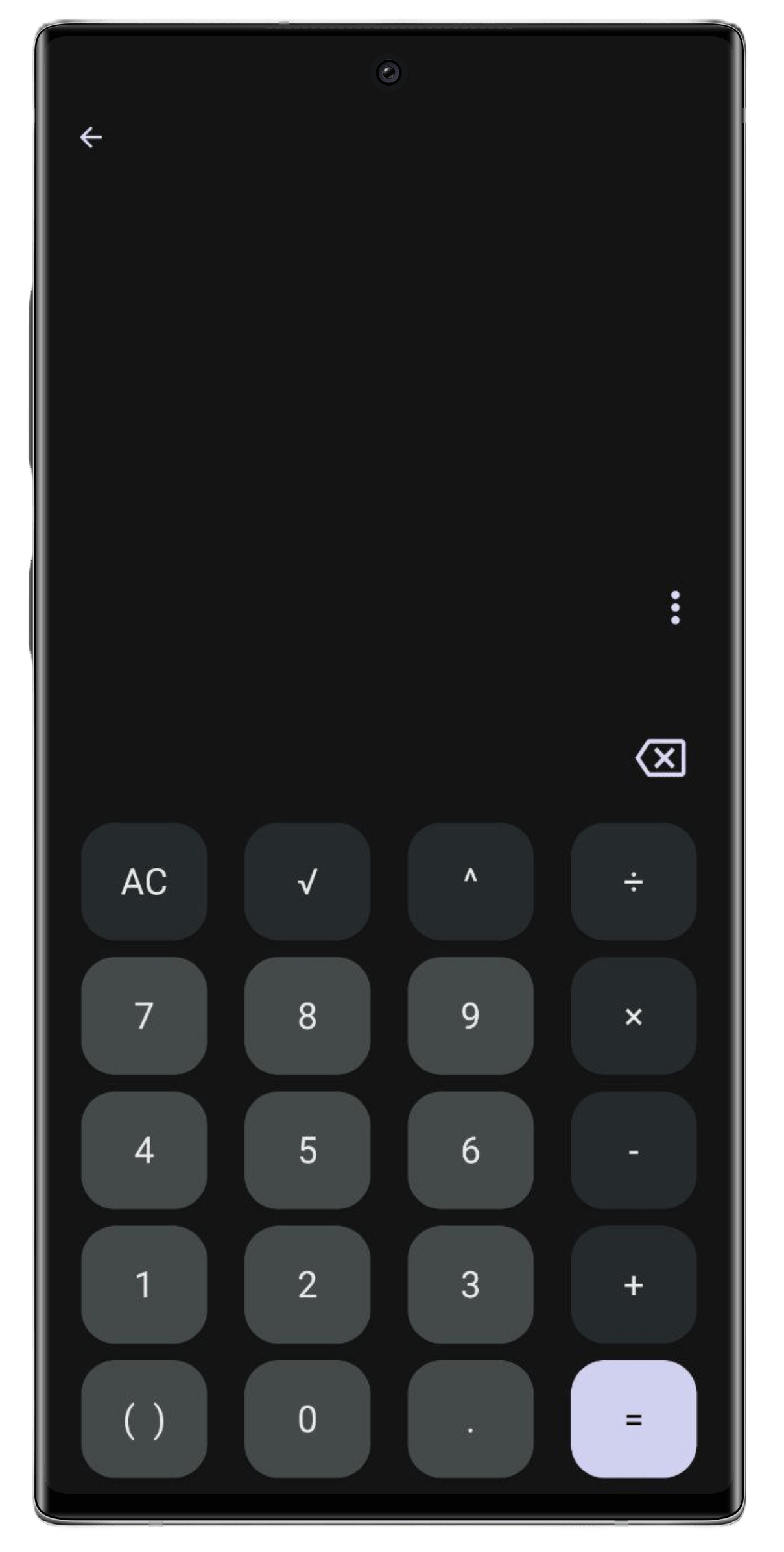 Inbuilt Calculator